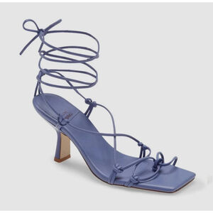 Jeffrey Campbell Violet Periwinkle Vipera Lace-Up Sandals Size 7.5 NEW Sold Out